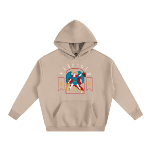 Stronger - Oversize Fleeced Hoodie #R00286