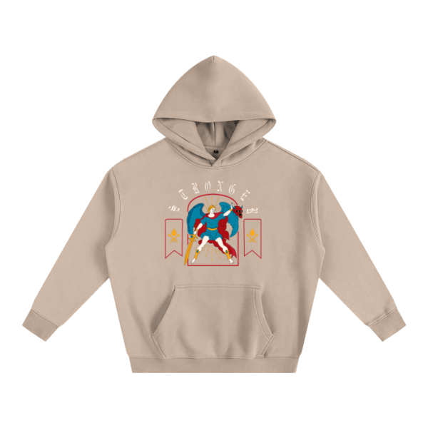 Stronger - Oversize Fleeced Hoodie #R00286