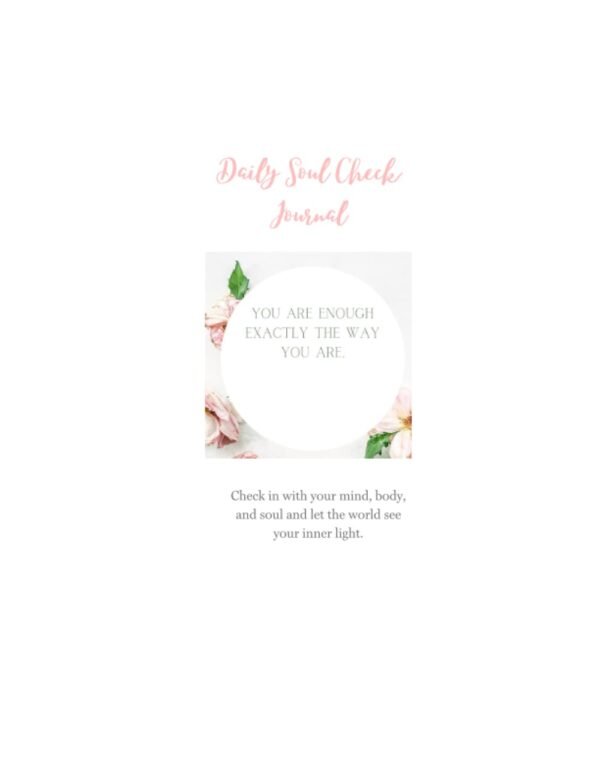 Daily Soulcheck Journal