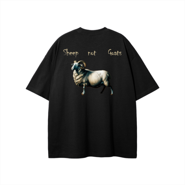 Sheep Not Goats - Unisex T-shirt - Image 4