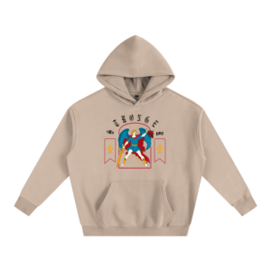 Oversize Fleeced Hoodie #R00286