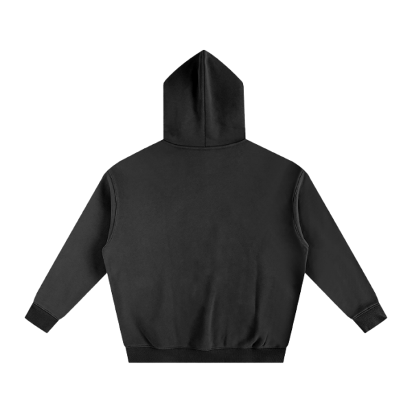 Oversize Fleeced Hoodie #R00286 - Image 2